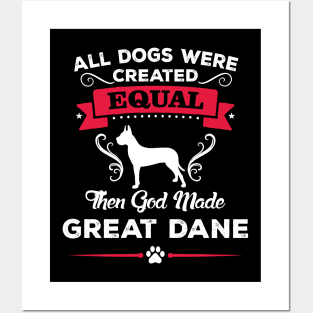 Great Dane Posters and Art